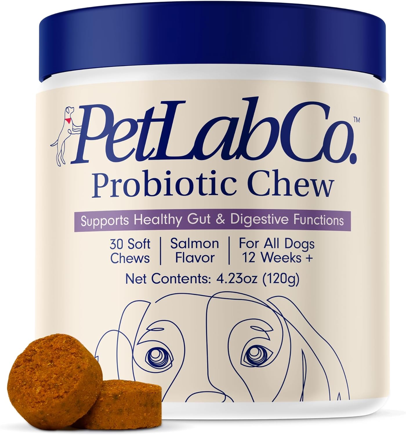 PetLab Co. Probiotics for Dogs, Support Gut Health, Diarrhea, Digestive Health & Seasonal Allergies.
