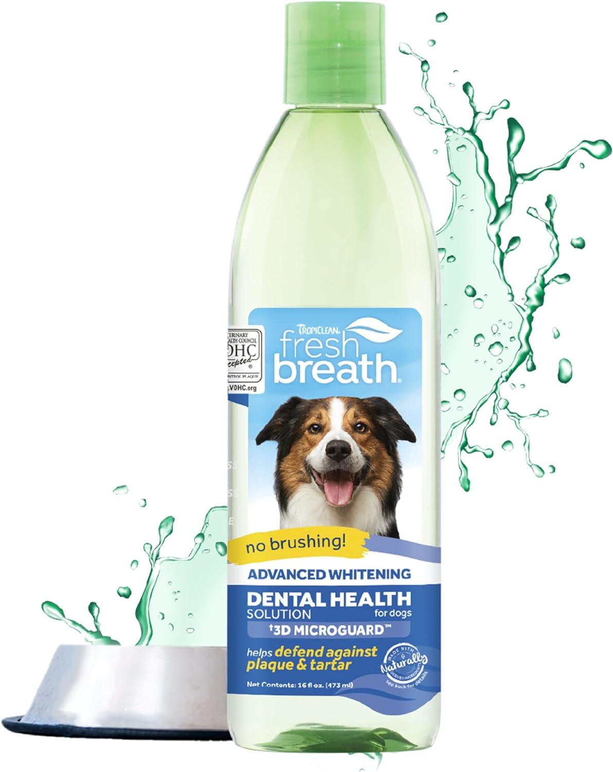 TropiClean Fresh Breath Advanced Whitening.