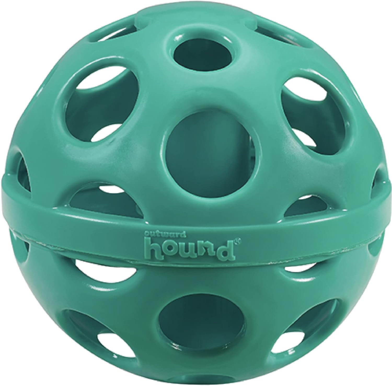 Outward Hound Squeakin' Holey Moley Dog Ball Stuffable Fetch Toy.